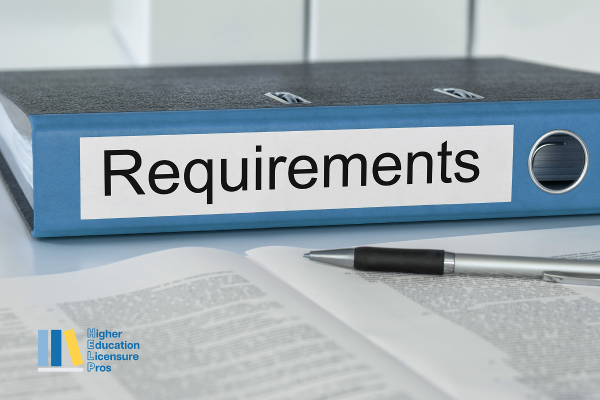 Binder labeled "Requirements"